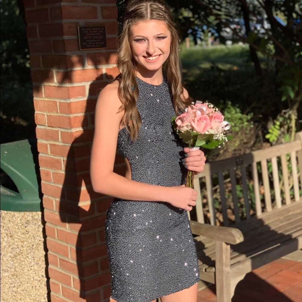Sherri Hill Fitted Homecoming Dress